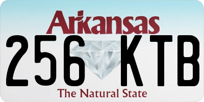 AR license plate 256KTB