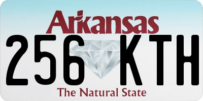AR license plate 256KTH