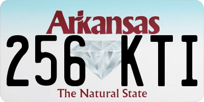 AR license plate 256KTI