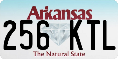 AR license plate 256KTL