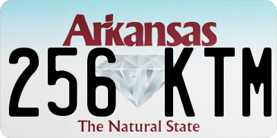 AR license plate 256KTM