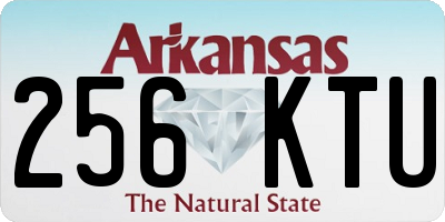AR license plate 256KTU