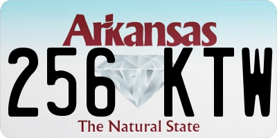 AR license plate 256KTW