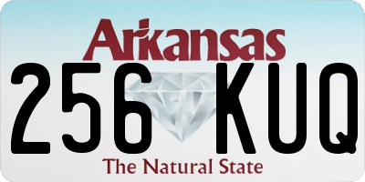 AR license plate 256KUQ