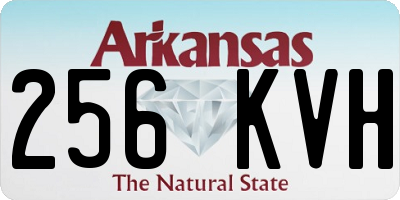 AR license plate 256KVH
