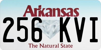 AR license plate 256KVI