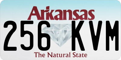 AR license plate 256KVM