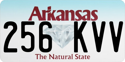 AR license plate 256KVV