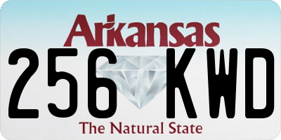 AR license plate 256KWD