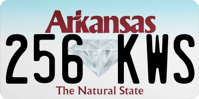 AR license plate 256KWS