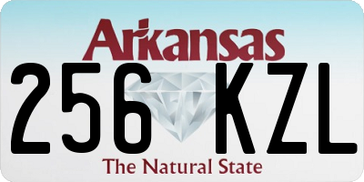 AR license plate 256KZL