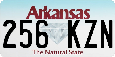 AR license plate 256KZN