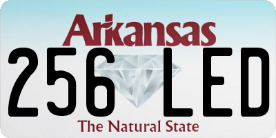 AR license plate 256LED