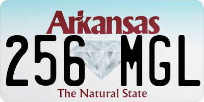 AR license plate 256MGL
