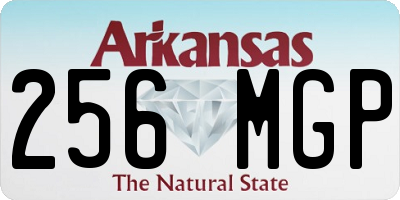 AR license plate 256MGP