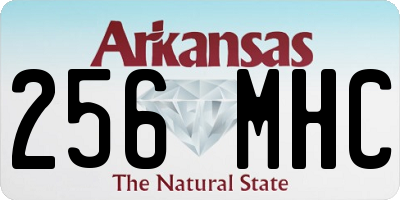 AR license plate 256MHC