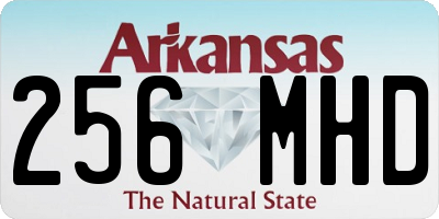 AR license plate 256MHD
