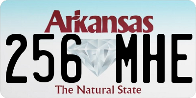 AR license plate 256MHE