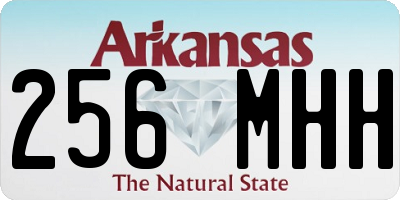 AR license plate 256MHH