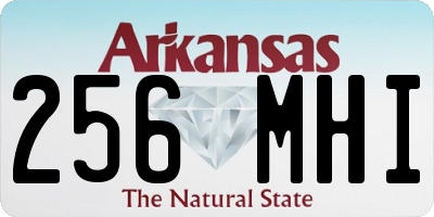 AR license plate 256MHI