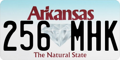 AR license plate 256MHK