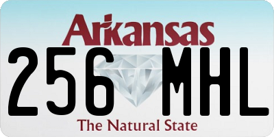 AR license plate 256MHL
