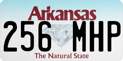 AR license plate 256MHP