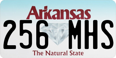 AR license plate 256MHS