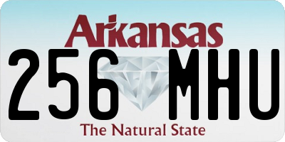 AR license plate 256MHU