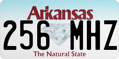 AR license plate 256MHZ