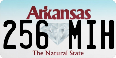 AR license plate 256MIH