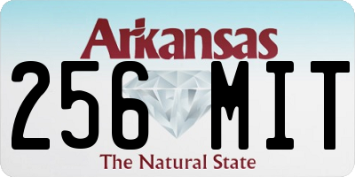 AR license plate 256MIT