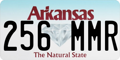 AR license plate 256MMR