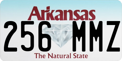 AR license plate 256MMZ