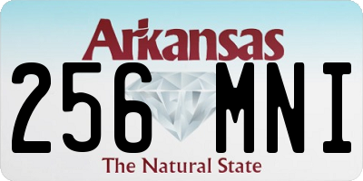 AR license plate 256MNI