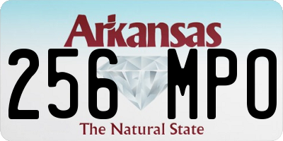 AR license plate 256MPO