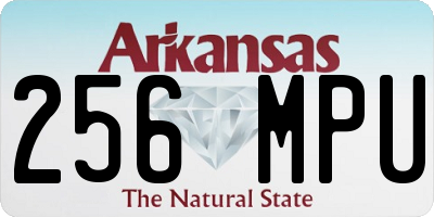 AR license plate 256MPU