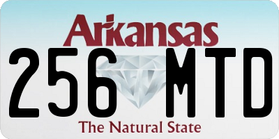 AR license plate 256MTD