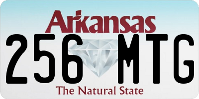 AR license plate 256MTG