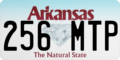 AR license plate 256MTP