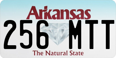 AR license plate 256MTT