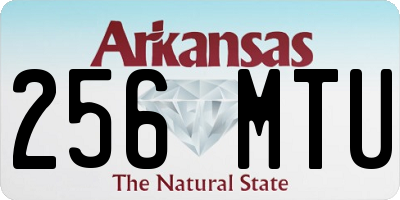 AR license plate 256MTU