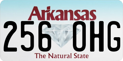 AR license plate 256OHG