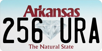 AR license plate 256URA