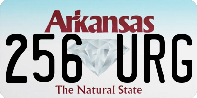 AR license plate 256URG
