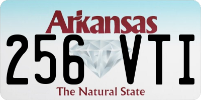 AR license plate 256VTI