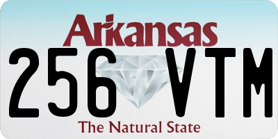 AR license plate 256VTM