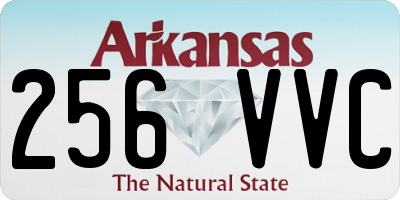 AR license plate 256VVC
