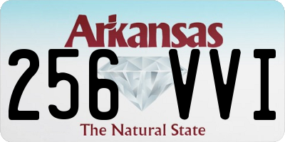 AR license plate 256VVI