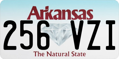 AR license plate 256VZI